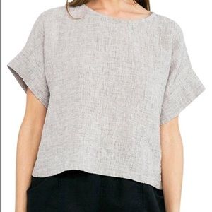 Elizabeth Suzann Georgia Tee Linen Gauze, Size OSP